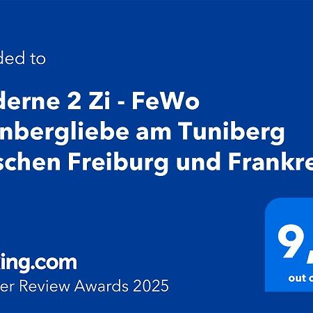 Merdingen Moderne 2 Zi - Fewo Weinbergliebe Am Tuniberg Zwischen Freiburg Und Frankreich מראה חיצוני תמונה